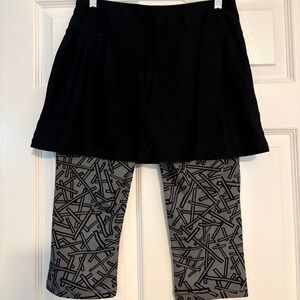 Jamie Sadock Built in Capri under black skirt